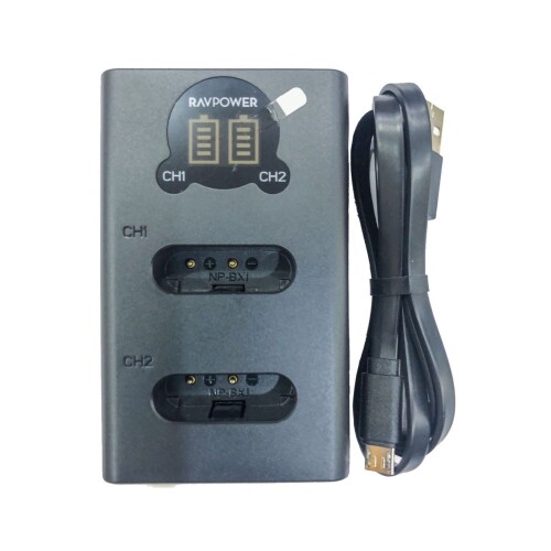 Bộ sạc đôi Ravpower for Sony NP-BX1 (TK)