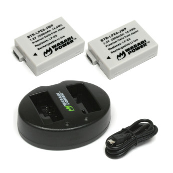 Bộ pin sạc Wasabi Kit BB LP-E8 (Chính Hãng)