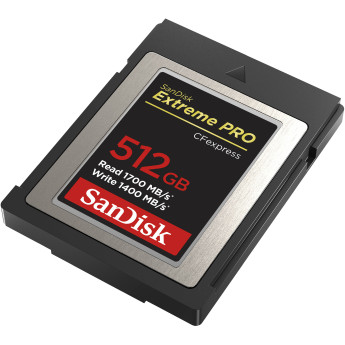Thẻ nhớ CFexpress SanDisk 512GB 1700MB/s Extreme Pro Type B (Chính hãng)