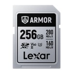 Thẻ nhớ Lexar 256GB ARMOR SILVER PRO SDXC™ UHS-II Card V60 280MB/s 160MB/s (Chính hãng)