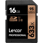 Thẻ nhớ Lexar Professional 633x UHS-I SDHC 16GB 95MB/s (Chính hãng)