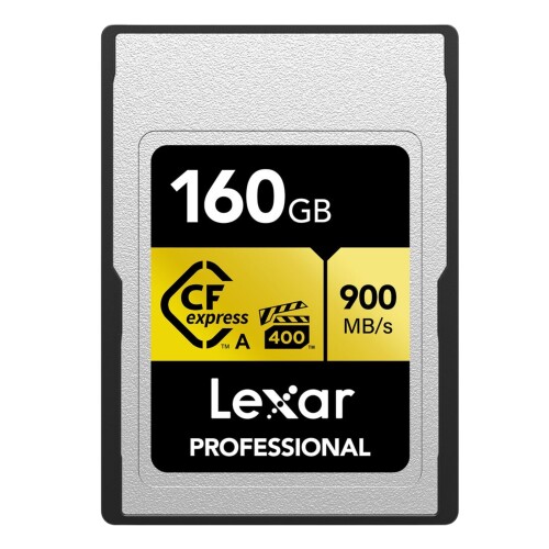 Thẻ nhớ Lexar 160GB Professional CFexpress Type A card Gold series 900MB/s 800MB/s (Chính hãng)