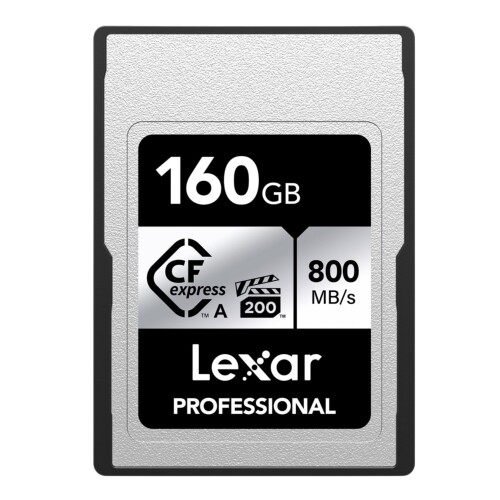 Thẻ nhớ Lexar 160GB Professional CFexpress Type A card Silver series 800MB/s 700MB/s (Chính hãng)