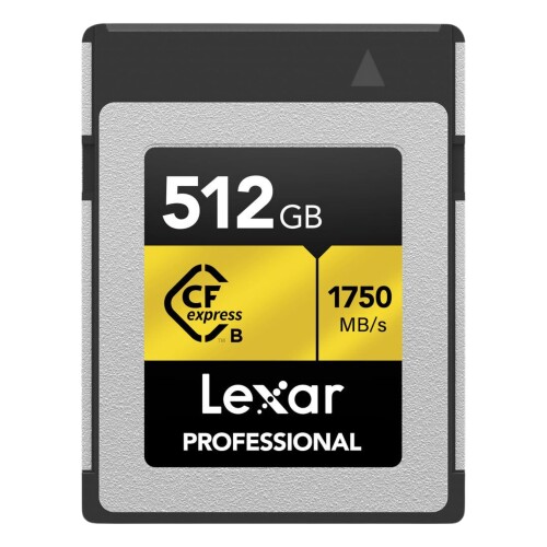 Thẻ nhớ Lexar 512GB Professional Cfexpress Type B gold series 1750MB/s 1500MB/s (Chính hãng)