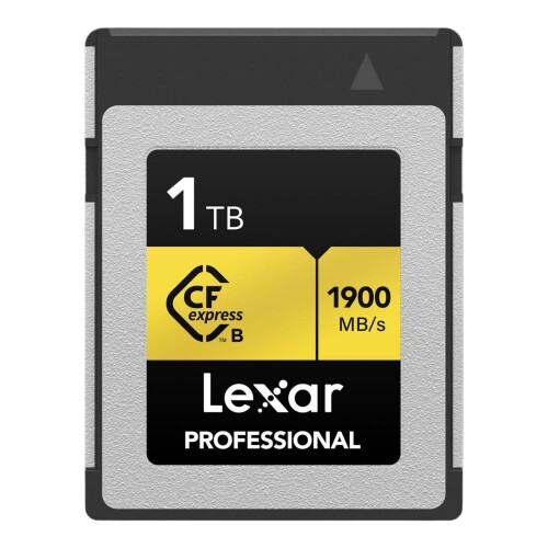 Thẻ nhớ Lexar 1TB Professional Cfexpress Type B gold series 1900MB/s 1500MB/s (Chính hãng)