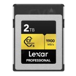 Thẻ nhớ Lexar 2TB Professional Cfexpress Type B gold series 1900MB/s 1500MB/s (Chính hãng)