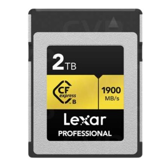 Thẻ nhớ Lexar 2TB Professional Cfexpress Type B gold series 1900MB/s 1500MB/s (Chính hãng)