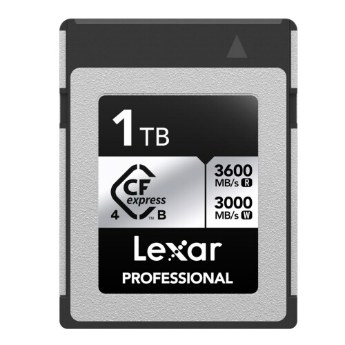 Thẻ nhớ Lexar 1TB Professional SILVER CFexpress 4.0 Type B Card 3600MB/s 3000MB/s (Chính hãng)