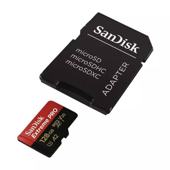 Thẻ nhớ MicroSDXC SanDisk 128GB 200MB/s Extreme Pro UHS-I với Adapter SD