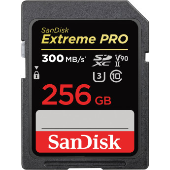 Thẻ nhớ SDXC Sandisk 256GB 300MB/s Extreme Pro UHS-II (Chính Hãng)