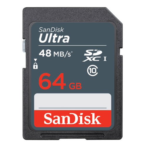 Thẻ nhớ SDXC SanDisk Ultra 64GB 48MB/s (Chính hãng)