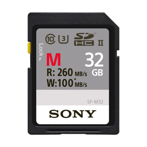 Thẻ nhớ Sony 32GB 260 MB/s M Series UHS-II SDHC (U3) (Chính hãng)