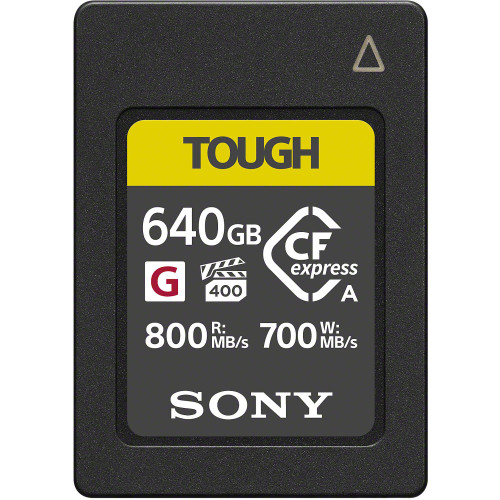 Thẻ nhớ Sony CFexpress Type A 640GB Tough (Chính hãng) (CEA-G640T)