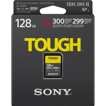 Thẻ nhớ Sony SF-G Tough UHS-II SDXC 128GB (Chính hãng)