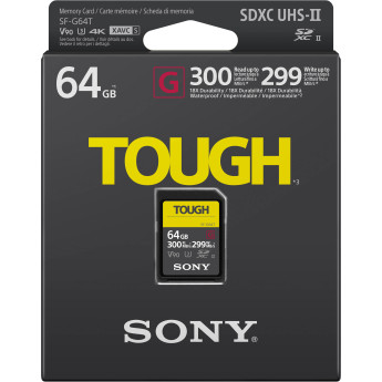 Thẻ nhớ Sony SF-G Tough UHS-II SDXC 64GB (Chính hãng)