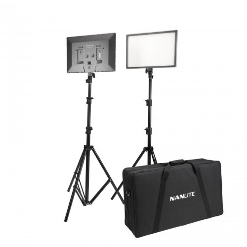 Đèn LED Nanlite Lumipad 25 2Kit with Power Adapter (Chính hãng)