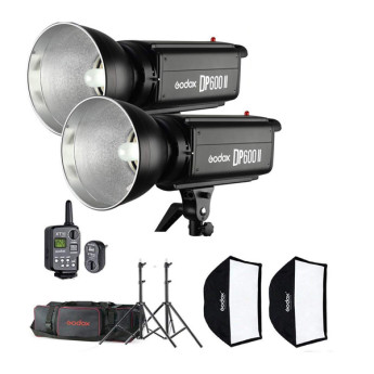 Bộ đèn Godox DP600II-D (Chính Hãng)