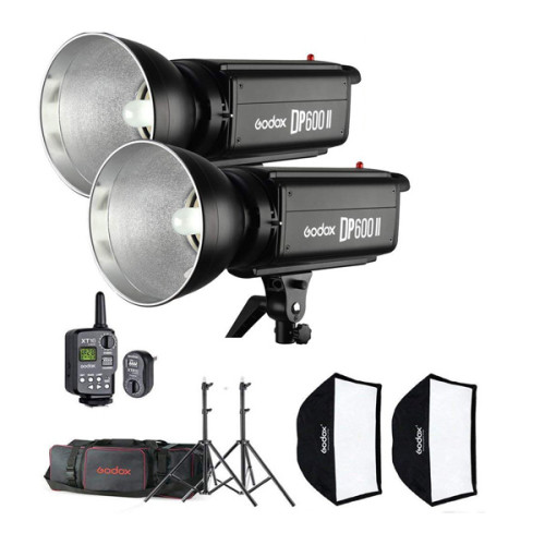Bộ đèn Godox DP600II-D (Chính Hãng)