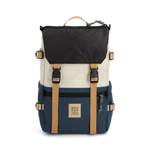 Balo TOPO DESIGNS (Corolado, USA) Rover Pack Classic 20L / Laptop 15"/16" | Bone White/Pond Blue (Chính hãng)