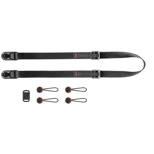 Dây đeo máy ảnh Peak Design Leash L-BL-3 | Black (Chính hãng)