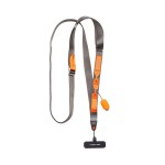 Dây đeo máy ảnh, điện thoại PGYTECH LinkGo Webbing | Misty Gray (Chính hãng)