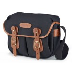 Billingham Hadley Small | Black Canvas / Tan leather (Olive Lining) (Chính hãng)