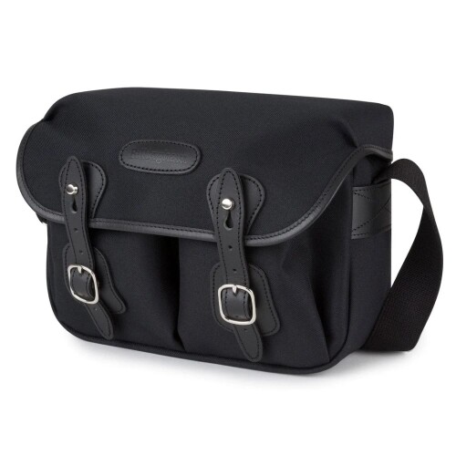 Billingham Hadley Small | Black FibreNyte / Black Leather (Olive Lining) (Chính hãng)