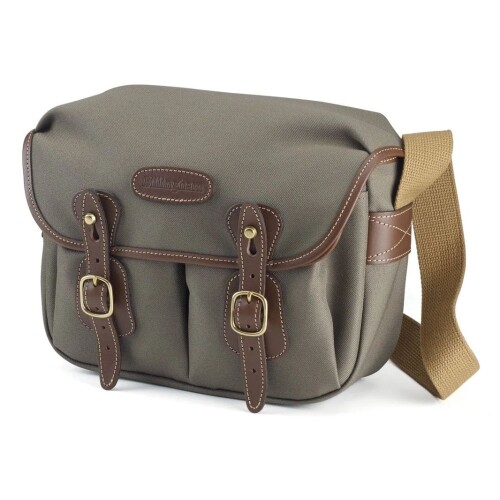 Billingham Hadley Small | Sage FibreNyte / Chocolate Leather (Olive Lining) (Chính hãng)