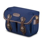 Billingham Hadley Small | Navy Canvas / Chocolate Leather (Chocolate Lining) (Chính hãng)