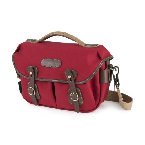 Túi máy ảnh Billingham Hadley Small Pro | Burgundy Canvas / Chocolate Leather (Chocolate Lining) (Chính hãng)