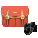 Túi máy ảnh Herringbone Maniere Large | Burgundy (Chính hãng)