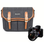 Túi máy ảnh Herringbone Maniere Large | Charcoal (Chính hãng)
