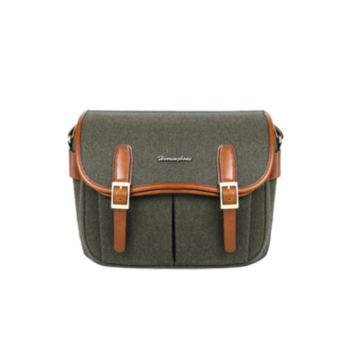 Túi máy ảnh Herringbone Maniere Medium | Olive (Chính Hãng)