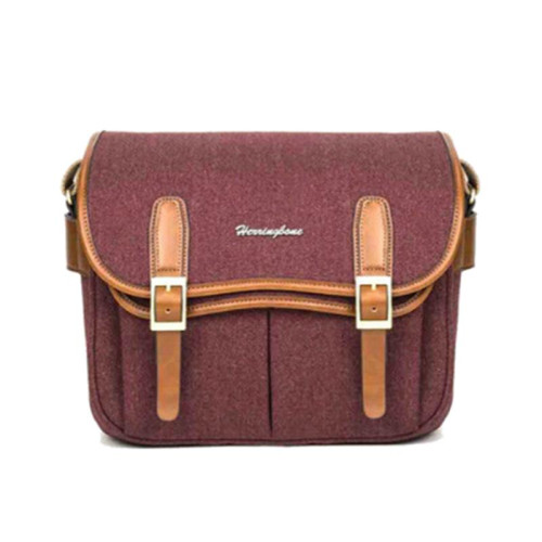 Túi máy ảnh Herringbone Maniere Medium | Wine (Chính Hãng)