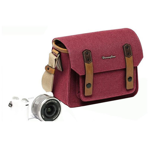 Túi máy ảnh Herringbone Papaspocket V3 Mini | Wine (Chính Hãng)