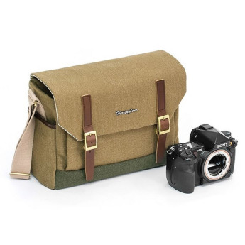 Túi máy ảnh Herringbone Postman Medium | Khaki (Chính Hãng)