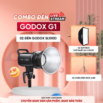 Combo đèn livestream Godox G1 (Chính hãng)