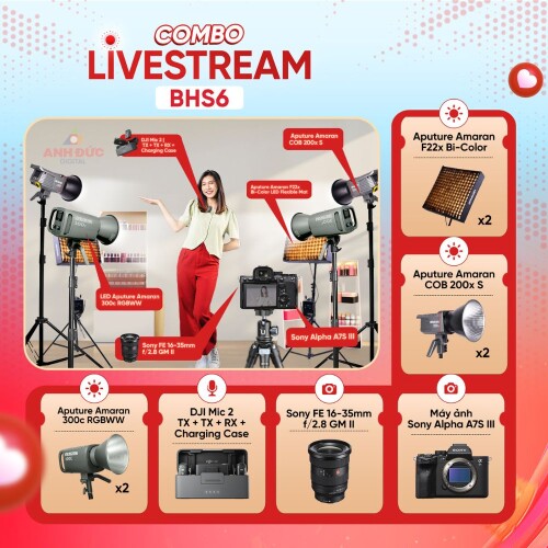 Combo Livestream BHS6 (Chính hãng)