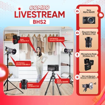 Combo Livestream BHS2 (Chính hãng)