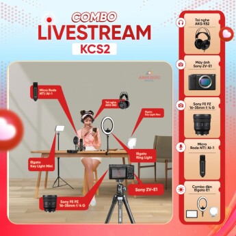 Combo Livestream KCS2 (Chính hãng)