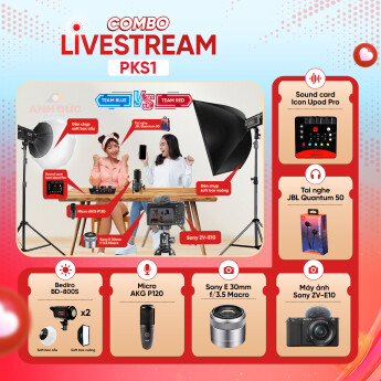 Combo Livestream PKS1 (Chính hãng) 