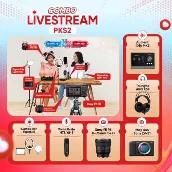Combo Livestream PKS2 (Chính Hãng)