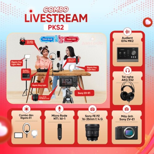 Combo Livestream PKS2 (Chính Hãng)