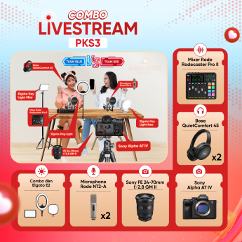 Combo Livestream PKS3 (Chính Hãng)