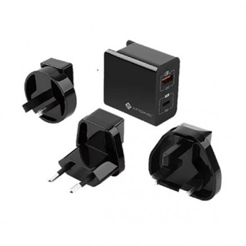 Bộ sạc du lịch 18W Dual Port Andino (Chính Hãng)