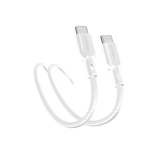Cáp Innostyle Powernova USB-C To USB-C 1.5M 60W (ICC150) | White (Chính hãng)