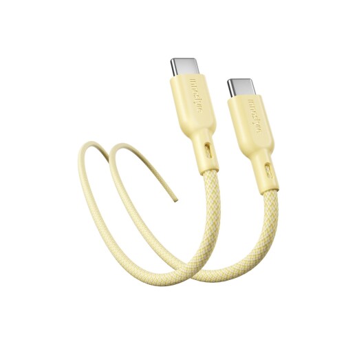 Cáp Innostyle Powernova USB-C To USB-C 1.5M 60W (ICC150) | Yellow (Chính hãng)