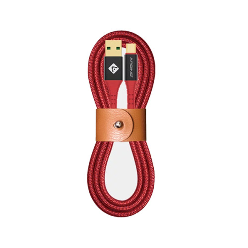Cáp sạc Type C 1.2M Andino | Red (Chính Hãng)
