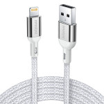 Cáp Innostyle PowerFlex USB-A to Lightning 1.5M 12W | Silver