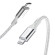 Cáp Innostyle Powerflex USB-C to Lightning 1.5M MFI 20/30/60W | Silver (ICL150AL)